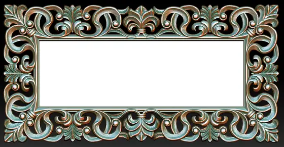 Looking Mirror cnc & décor by Sine Wave International — SW-M-0013